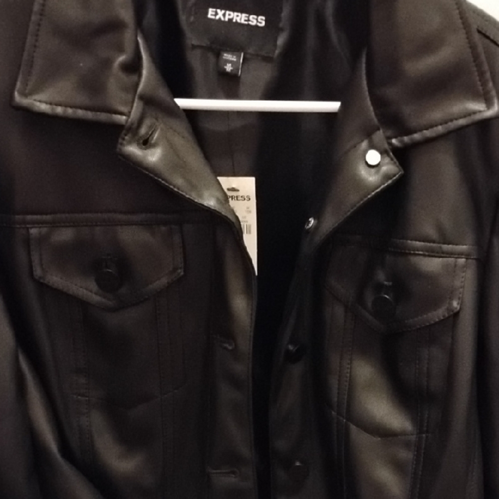 Express Sleek Black Jacket